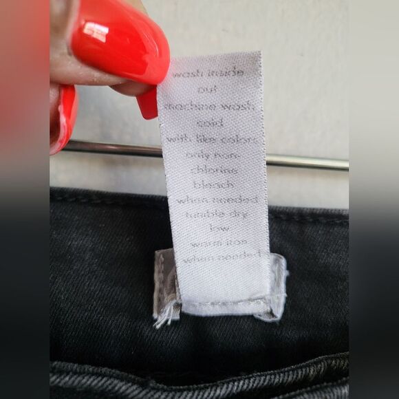 West of Melrose Black Wash Flare Jeans Size 30 - Picture 5 of 13